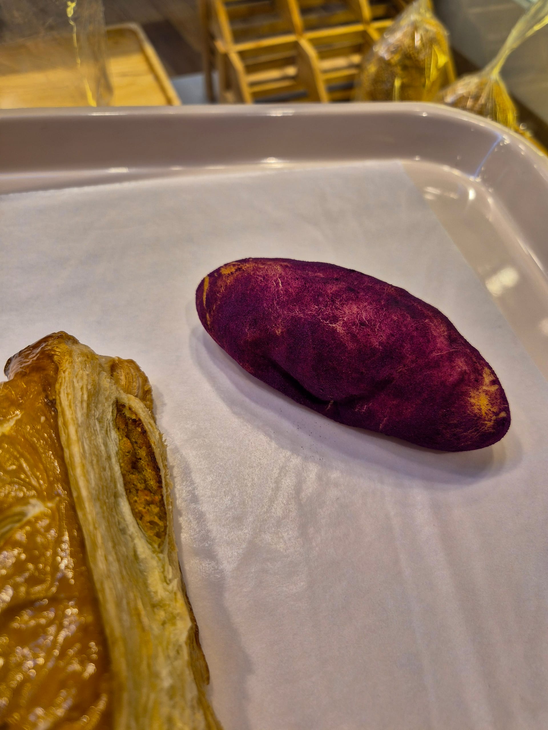 Sweet potato bread at Saint Etoile bakery