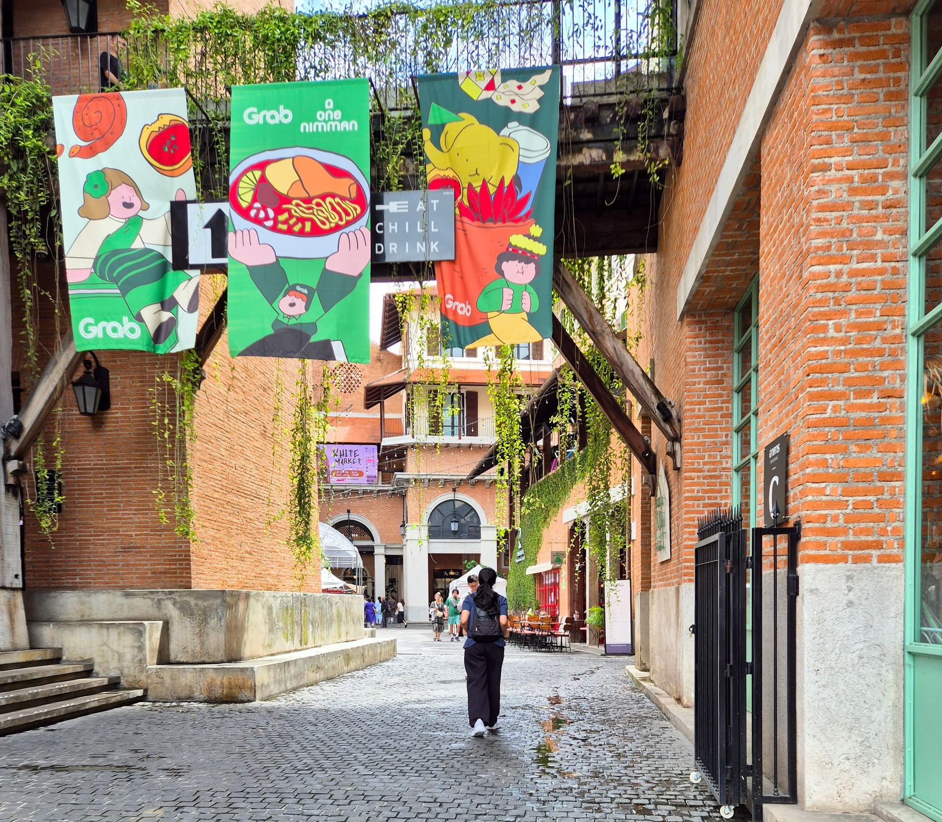 One Nimman walkway in Chiang Mai