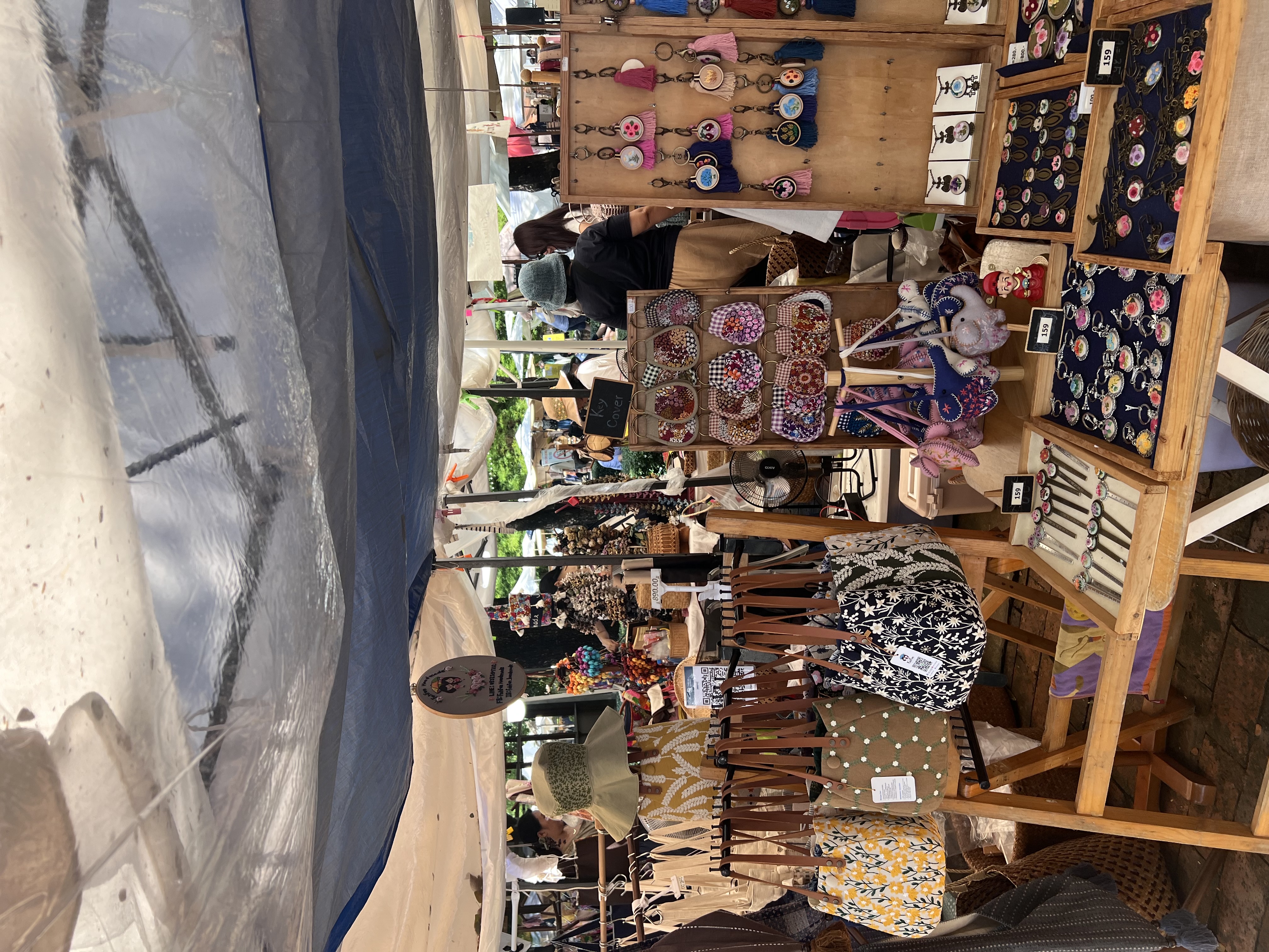 Handmade goods at Jing Jai Market